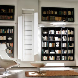 Stainless Steel Hook Ladder in a Stowed Position - Storage And Organization