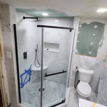 Modern Bathroom Remodel | Walk-In Shower & Vanity Upgrade