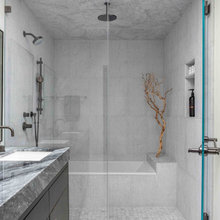 Smaller bathrooms