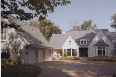 Traditional exterior home idea in Indianapolis