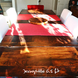 Reclaimed Wood Harvest Tables - Products