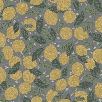 Lemona Blue Fruit Tree Wallpaper, Bolt
