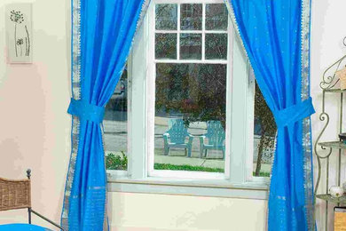 Tab Top Sari Curtains