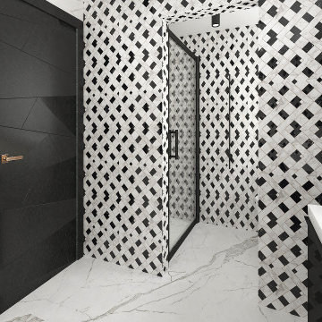 Luxury modern bathroom design in Lauderdale, London
