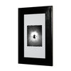 Concealed Picture Frame Medicine Cabinet, Black, 14"x24"
