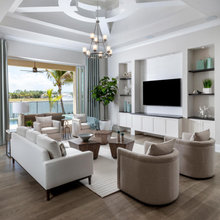 Loux Condo Renovation - Living Room and Kitchen