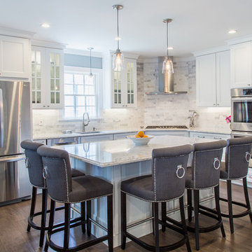 White Modern Transitional