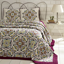 Gabrielle by Bella Taylor Home Traditional Bedding Set - Quilts And Quilt Sets