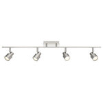 Access Lighting - Access Lighting 63074LEDDLP-BS Lincoln-22W 4 LED Track Ligh Transitional - 1 Year   2000