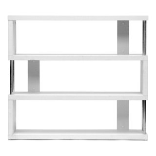 Baxton Studio Barnes 3 Shelf Modern Bookcase Transitional