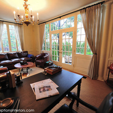 Distressed Digs: Office/Cigar Lounge