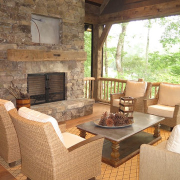 Mountain Top Porch - Cashiers, North Carolina
