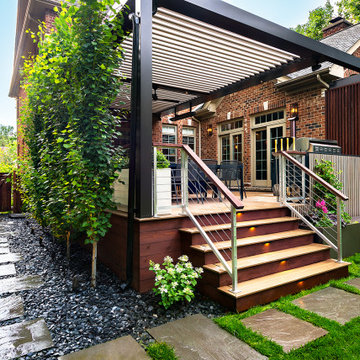Wilmette Rear Yard and Deck