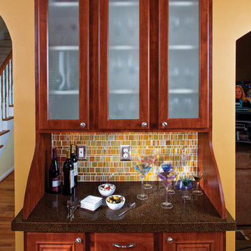 Recycled Glass Kitchen
