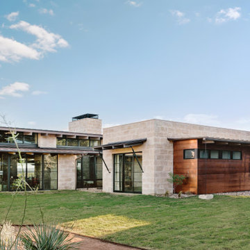 Hill Country Contemporary Ranch House