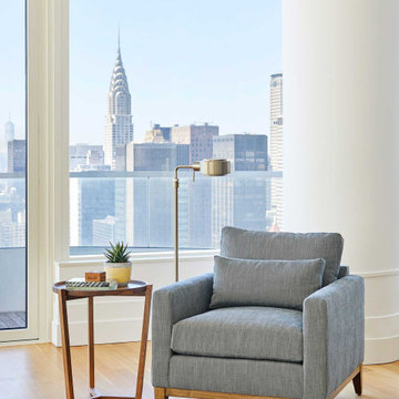 Cozy Book Lovers Respite: Living Room