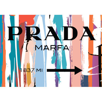 Prada Marfa Fashion Poster, Large