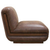 Carlyle Occasional Chair, Whiskey Distressed Leather