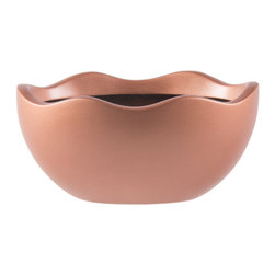 Wave Bowl Planter - Indoor Pots And Planters