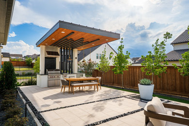 Inspiration for a patio remodel in Dallas