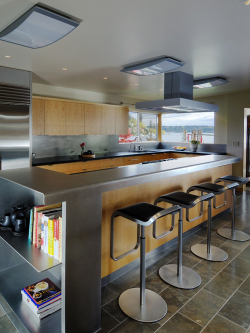 Stainless Steel Bar Design Ideas & Remodel Pictures Houzz