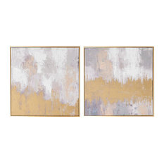 S/2 Laguna Mist Framed Canvas