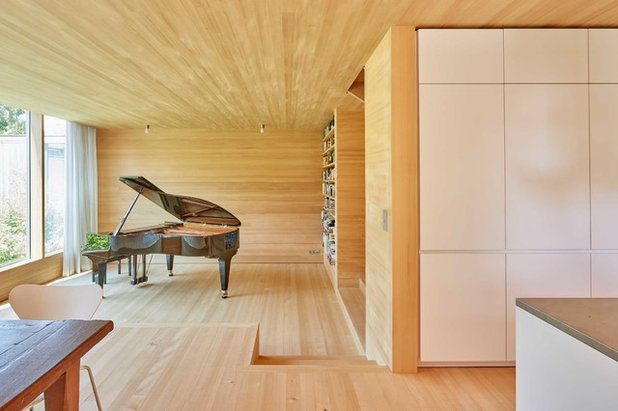 Modern Wohnzimmer by Stefan Bannert Architekten
