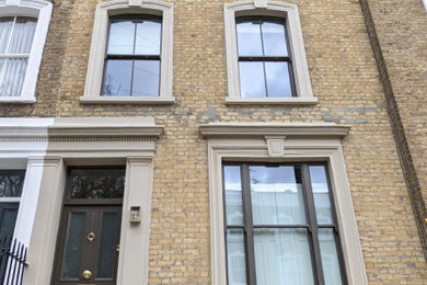 This is an example of a victorian home in London.