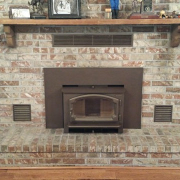 Heat Producing Wood Burning Inserts
