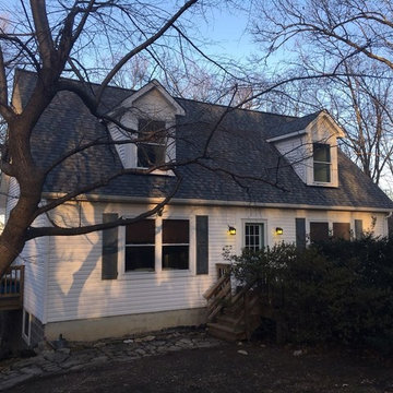Landmark Pewter Grey Asphault Shingles - After