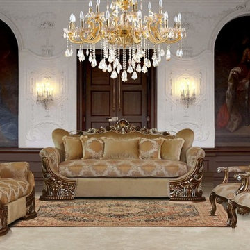 Emporior Luxury Sofa Set ( 100% Mahogany Wood Solid - Hand Carved )