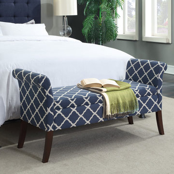 Designs4Comfort Garbo Storage Bench