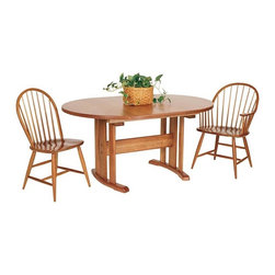 Oval Trestle Dining Table #1 - Dining Tables