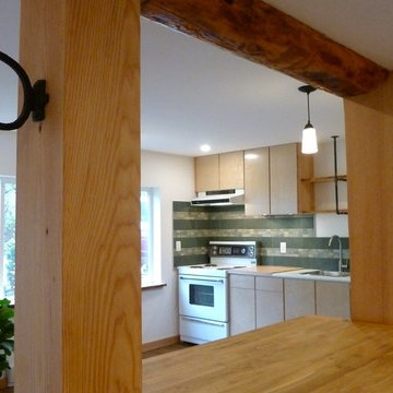 Rustic Air B&B Basement Suite Renovation