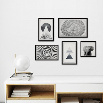 African Wonders Pentaptych