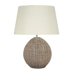 Rattan Large Table Lamp - Table Lamps