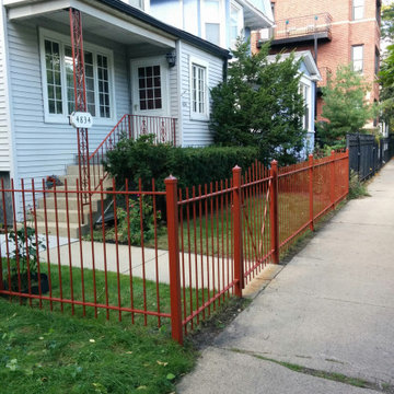 Ravenswood Fence painting