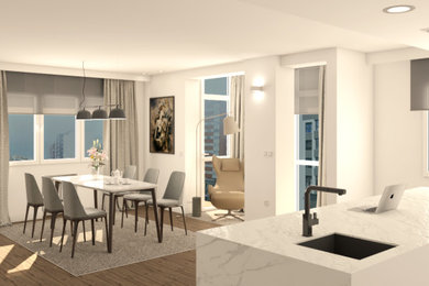 Decoración y amueblamiento de una vivienda nueva