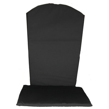 Full Adirondack Chair Cushion, Black