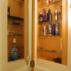 Built-In Medicine Cabinets Open - Medicine Cabinets