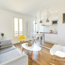 Le Case di Houzz: Joie de Vivre in 30mq a Parigi