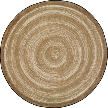 Feeling Natural Rug, Sand, 7'7" Round