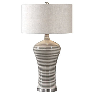 Uttermost Dubrava-Light Gray Table Lamp