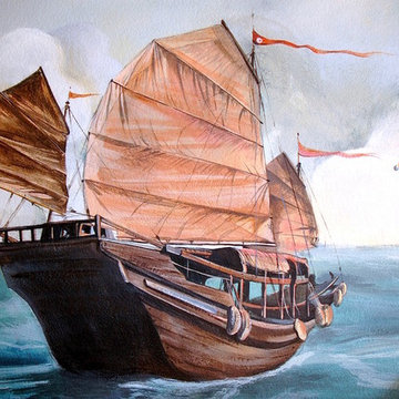 Battle on the high seas
