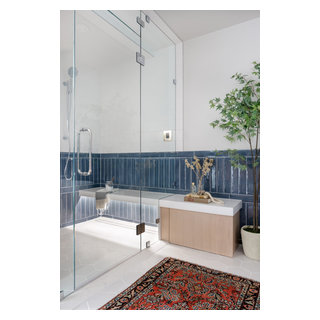 Luxury primary steam bathroom - Transitional - Bathroom - Seattle - by ...