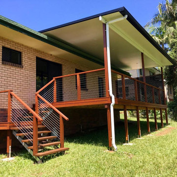 Decks with Flyover Roofs