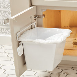 Vanity Wastebasket - Bathroom Cabinets