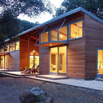 Exterior in the evening