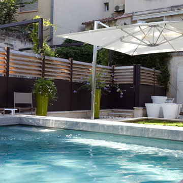 Jardin et piscine
