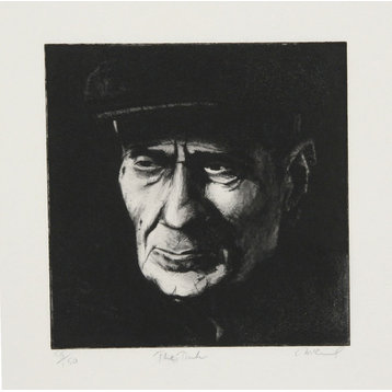Harry McCormick "The Turk" Etching